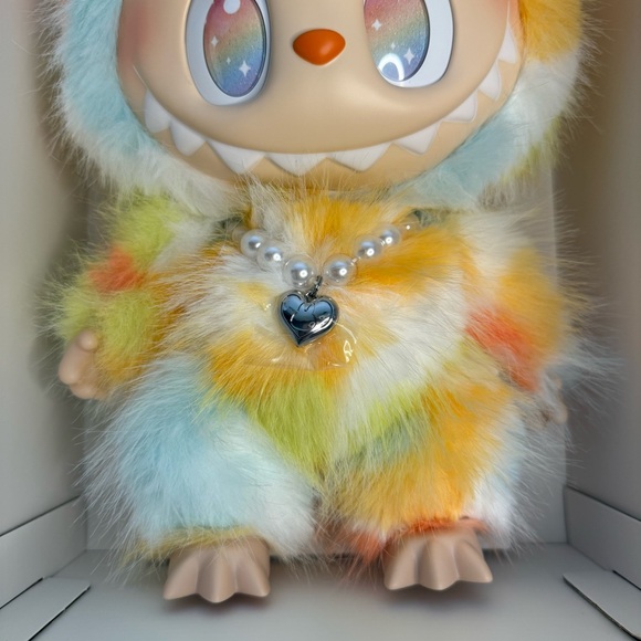 POP MART The Monsters Big Into Energy Rock The Universe Vinyl Plush Doll Labubu - Picture 11 of 12